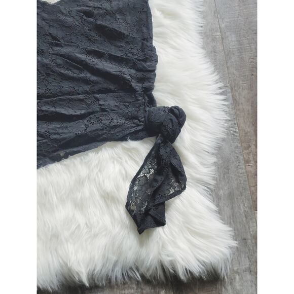 NEW Anthropologie Mare Mare Corseted Black Lace Tube Top - 1X Plus - Picture 6 of 9